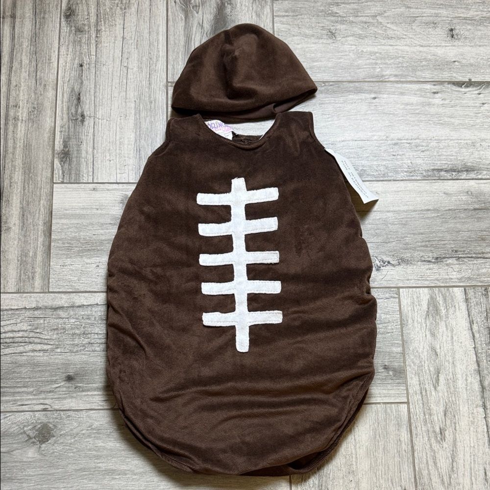 Baby Brown Football Costume with Hat